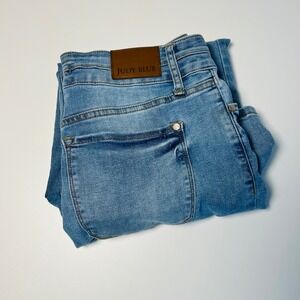 Judy Blue Wide Crop Jeans High Rise Medium Wash Sorbtek JB88616 MD Size 11/30